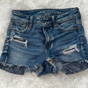 American Eagle jean shorts